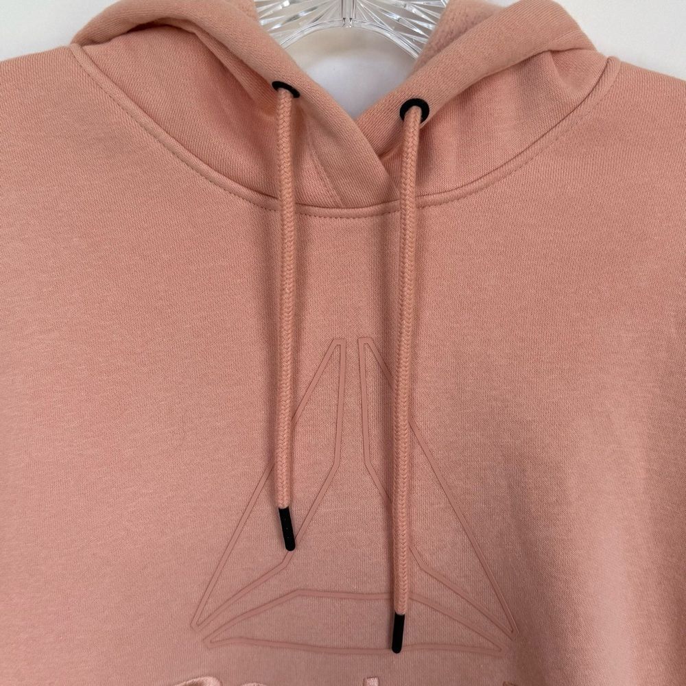 Reebok Oversized Light Coral Hoodie — Fits Like Medium-EUC - Picture 5 of 13